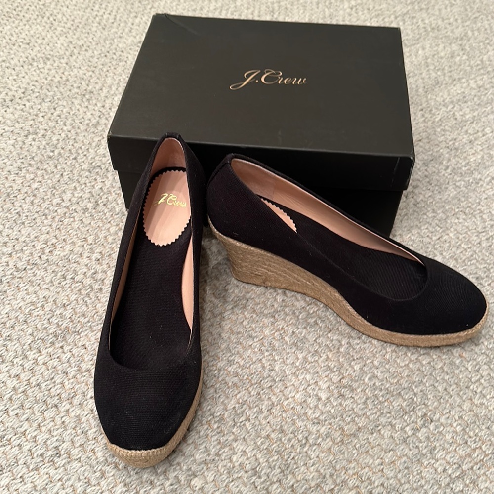 J. Crew Espadrille Wedges